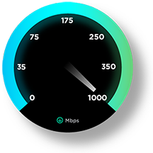 Speedmeter 1000Mbps